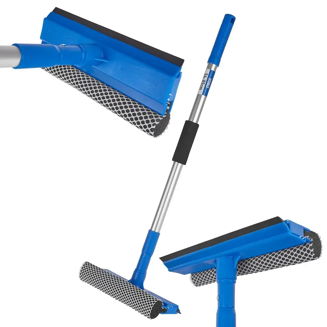 Teleskopisks logu tīrītājs ar gumijas slierīti 54-85 cm