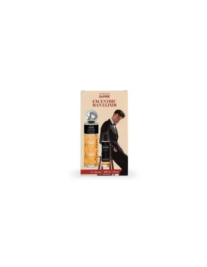 SAPHIR EXCENTRIC MAN ELIXIR EDP SPRAY 200 ML + 30 ML SETS