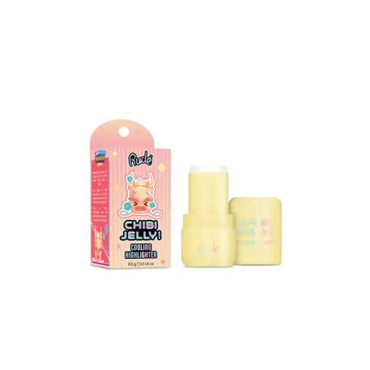 Rude Cosmetics, Chibi Jelly, Illuminating, Highlighter Stick, Taiyo, 8.5 g