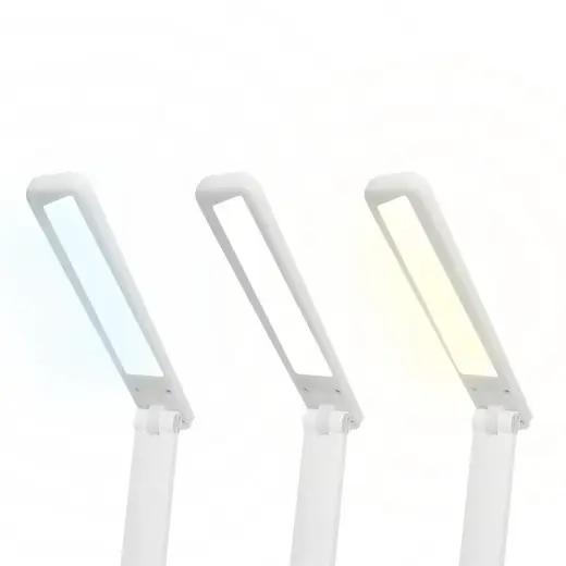 LED desk Lamp 3W, 3000/4500/6000K, adjustable, 1200mAh, white,  LTC