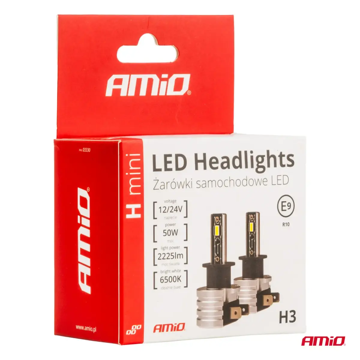 LED Headlights H-mini Series H3 AMiO-03330