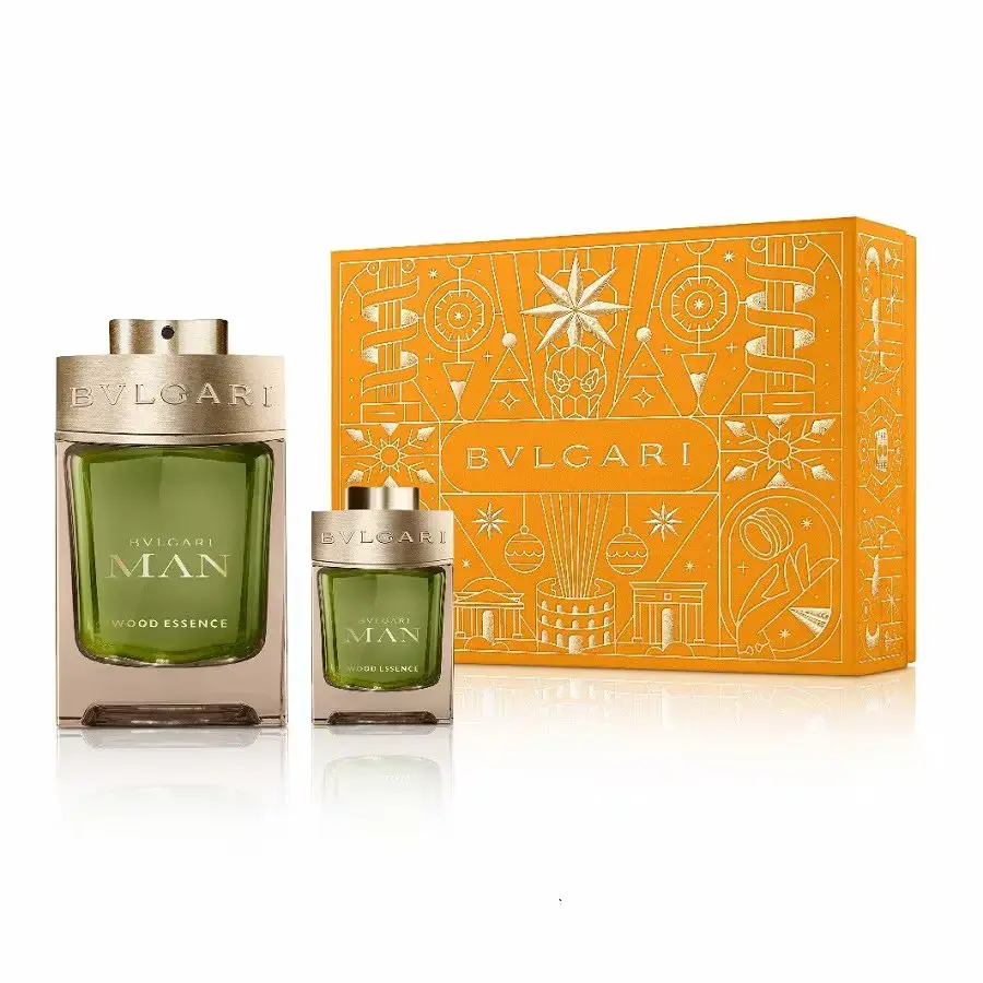 Juice Fragrance Xmas 2024 Set Bvlgari: Wood Essence, Eau De Parfum, For Men, 100 ml + Wood Essence, Eau De Parfum, For Men, 15 ml *Miniature
