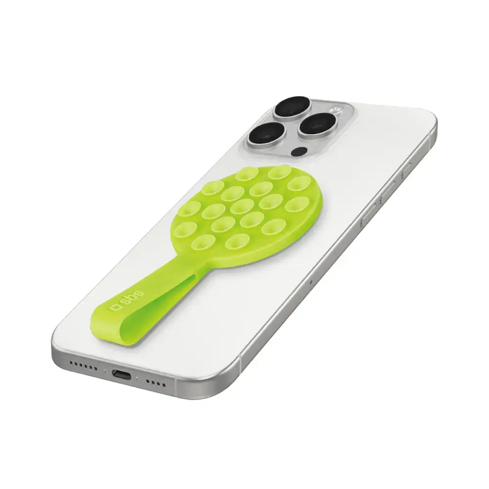 SBS MAG Grippy MagSafe Compatible Holder with Suction Cup and Ear - Green