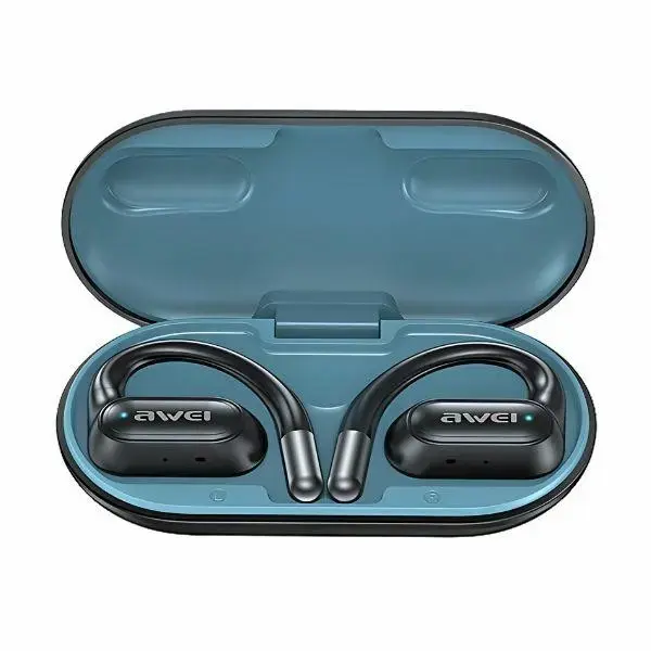 Bluetooth earbuds 5.4 T93 OWS blue