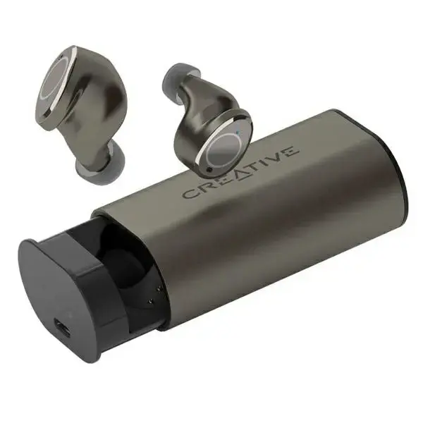 Creative Słuchawki bezprzewodowe Outlier PRO szary|metalic umber Bluetooth 5.2  ANC