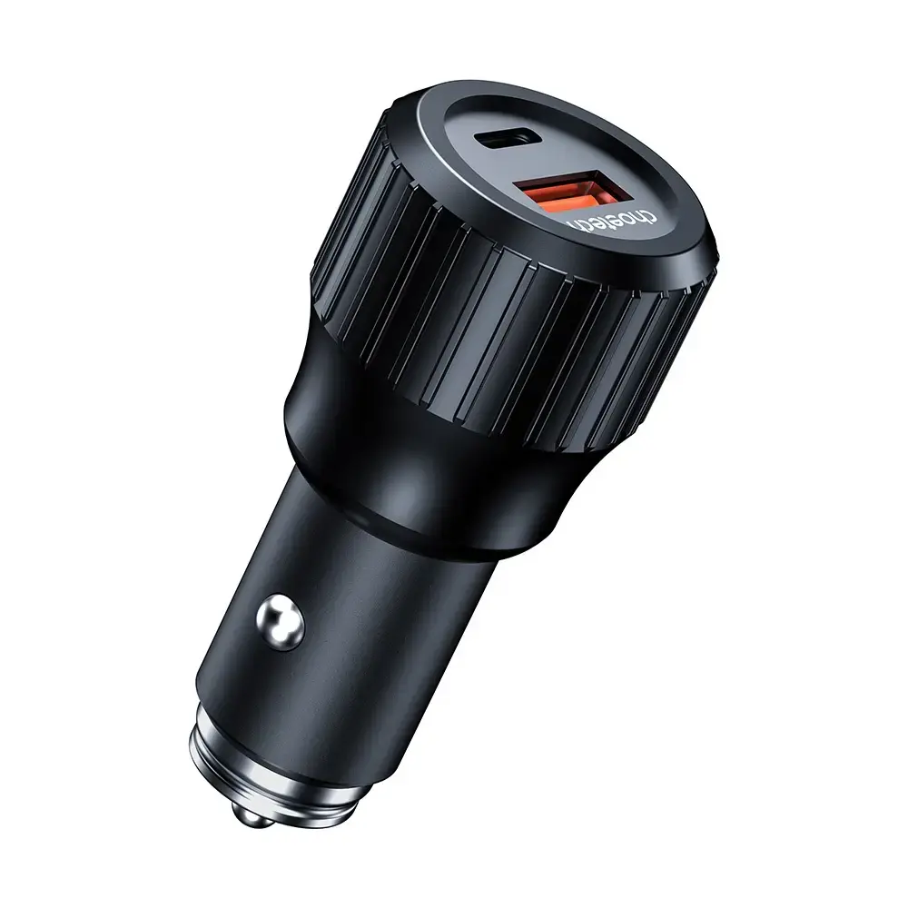 Choetech TC0010 car charger | 63W | PD | USB-C, USB-A | black