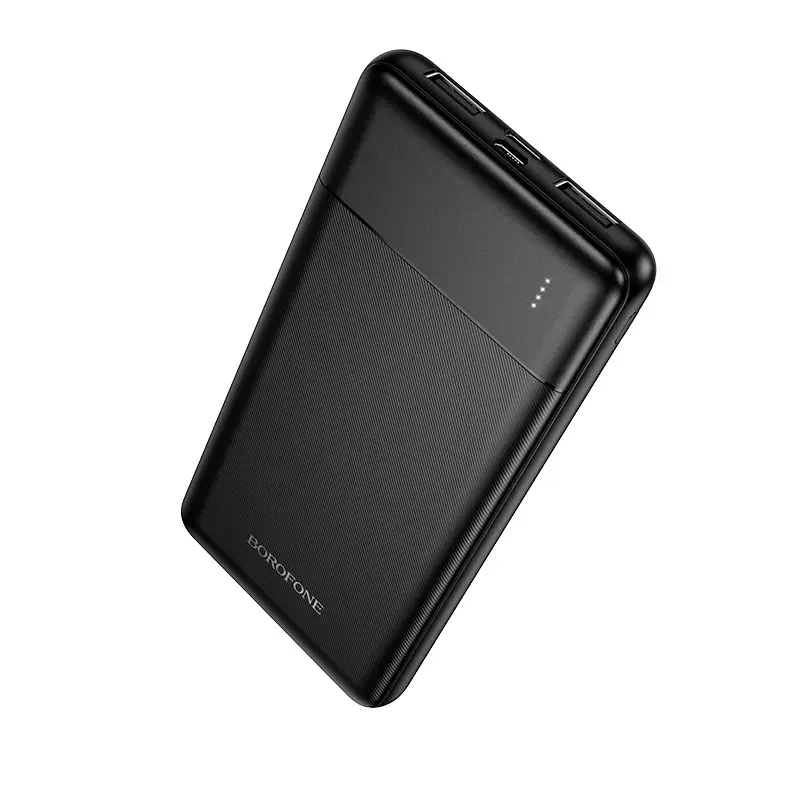 Borofone BJ88 Clever ārējais akumulators (powerbank) | 10 000 mAh | USB-A | melns