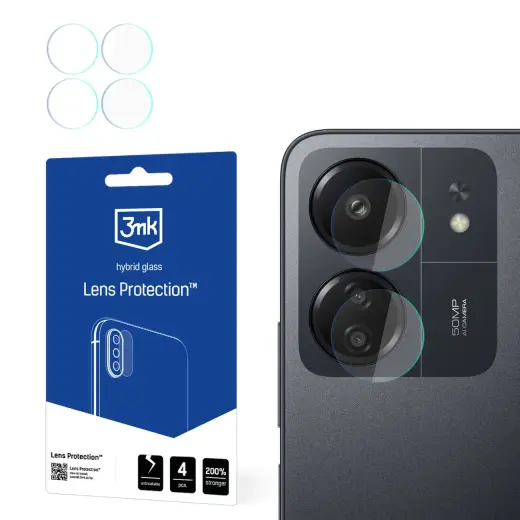 3mk Lens Protectionâ¢ hybrid camera glass for Xiaomi Redmi 13C | Poco C65
