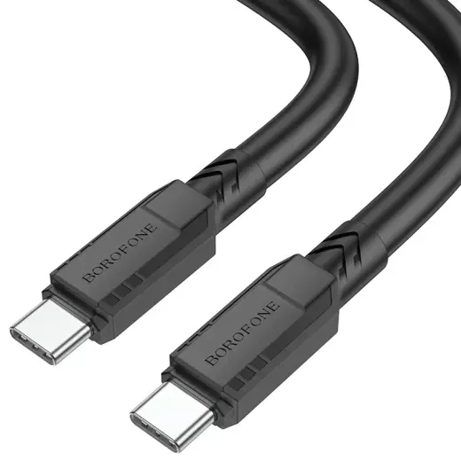 Borofone BX81 Goodway data transfer and charging cable | USB-C to USB-C | 60W | 1m | black