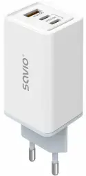 Savio 65W travel charger | GaN | USB-C