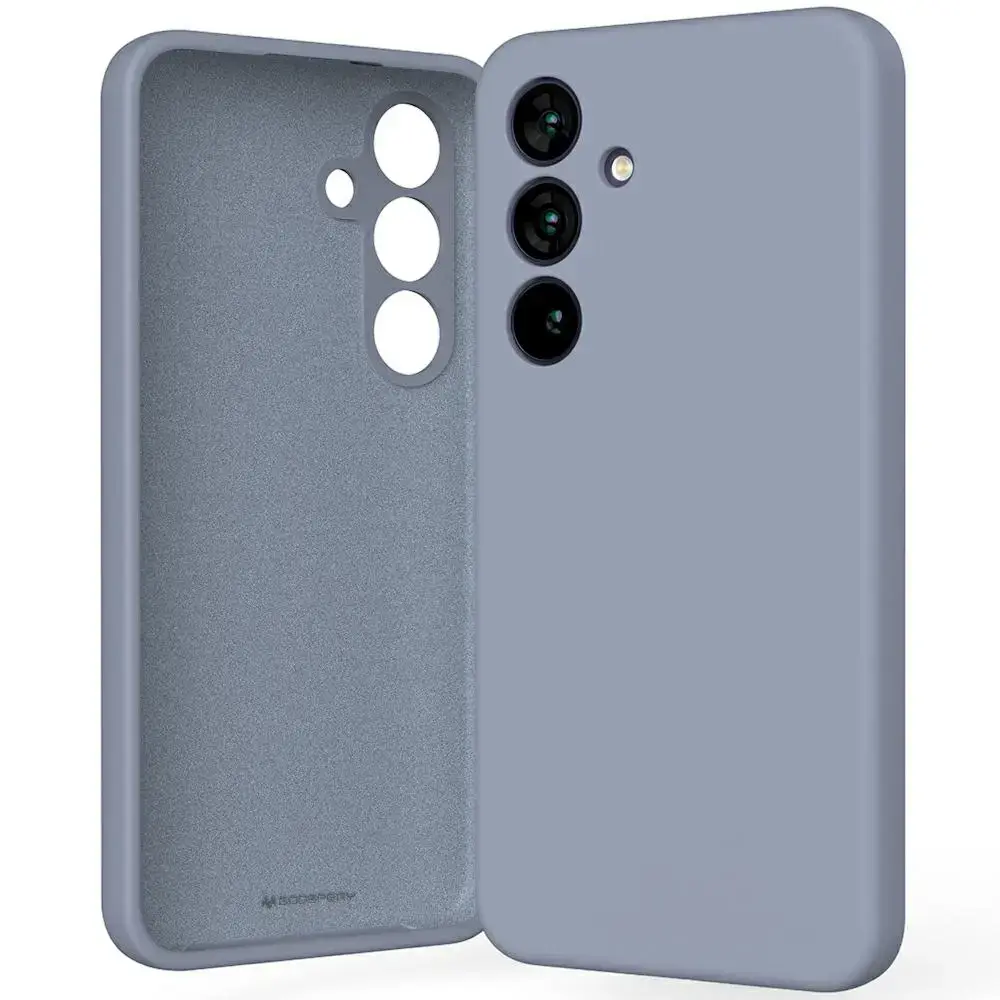Mercury silikona telefona maciņš Samsung Galaxy S25 lavandas