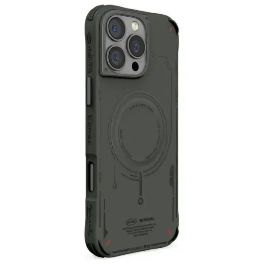Skinarma case Mecha iPhone 16 Pro Max 6.9" Magnetic Charging olive