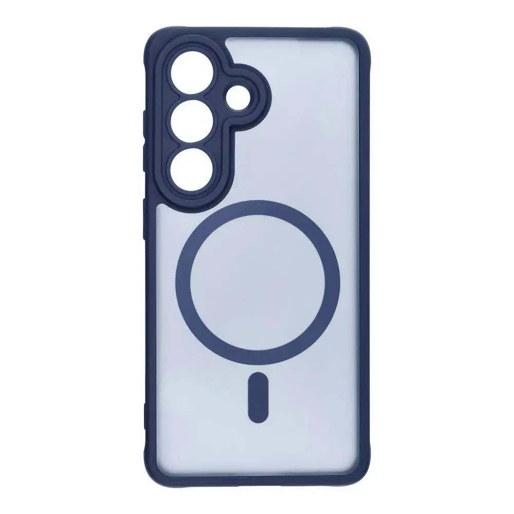 Full Matte Mag maciņš ar MagSafe atbalstu telefonam Samsung Galaxy S26 (S942) zils