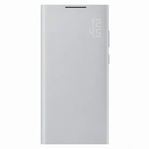 EF-NS908PJE Samsung LED View Cover for Galaxy S22 Ultra Light Gray