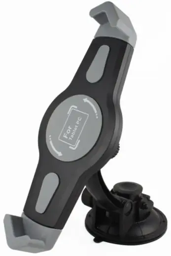 Omega 2in1 Tablet Holder 7-10'' on Windshield Black