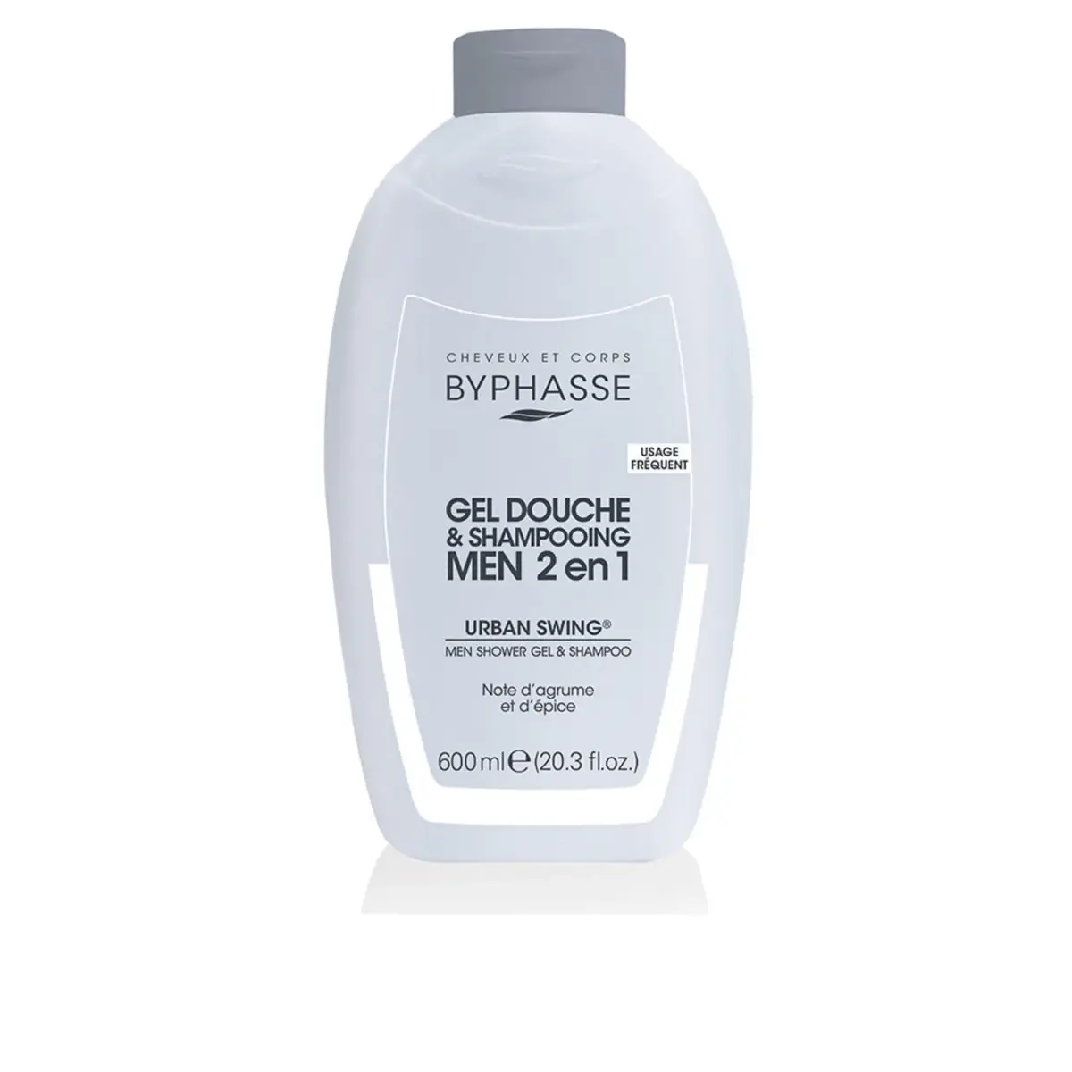 Byphasse, Urban Swing, Shower Gel & Shampoo 2-In-1, 600 ml