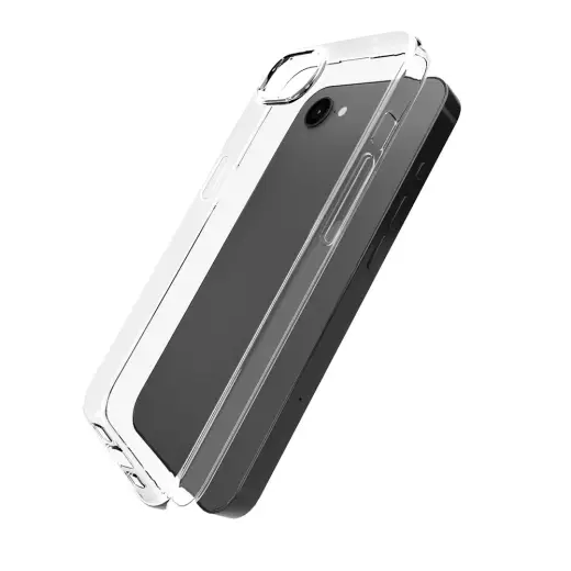 Puro 0.3 NUDE Ultra-Slim чехол для телефона iPhone 16e прозрачный