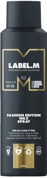 Label.m Fashion Edition Wax Spray Hair Styling Wax in a Spray 150 Ml