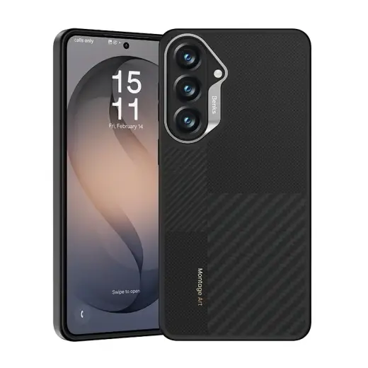 Benks Montage Magnetic Armor Pro Kevlar phone case for Samsung Galaxy S26 (S942) black