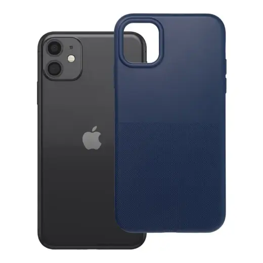Easy Dual telefono dėklas iPhone 11 mėlynas