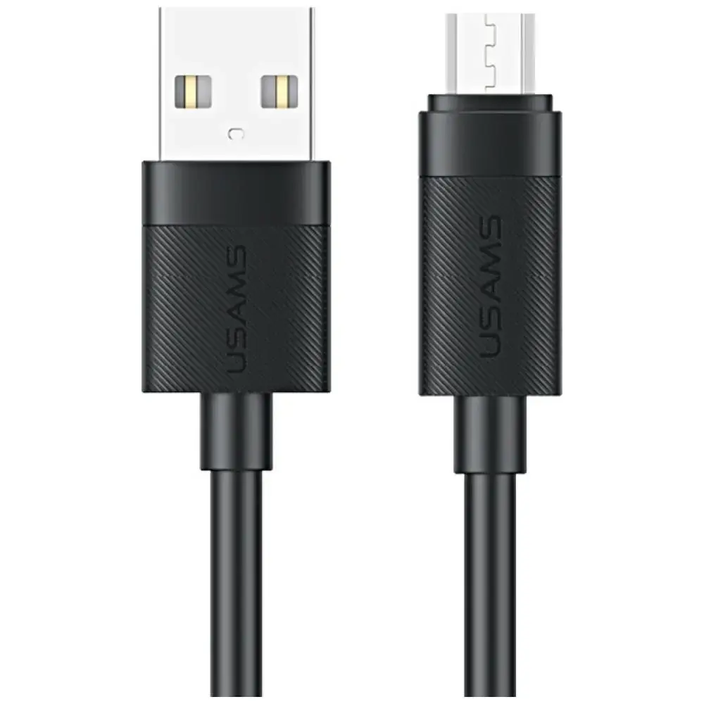 Cable USAMS U94 18W MicroUSB to USB-A 1m black