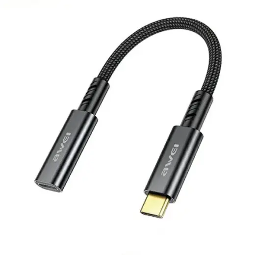 AWEI Adapter CL-216T USB-C|USB-C czarny|black