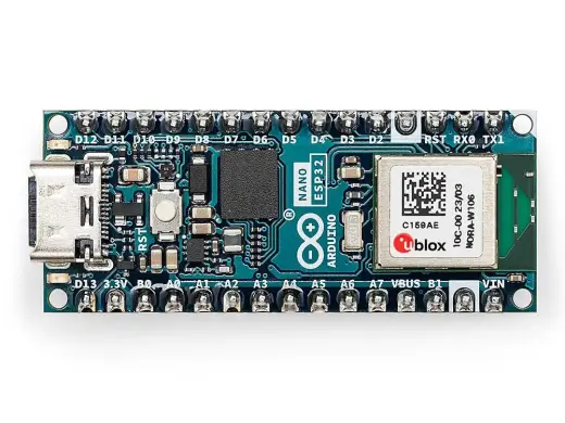 Izstrādes plate Nano ESP32 ar galvenēm ARDUINO