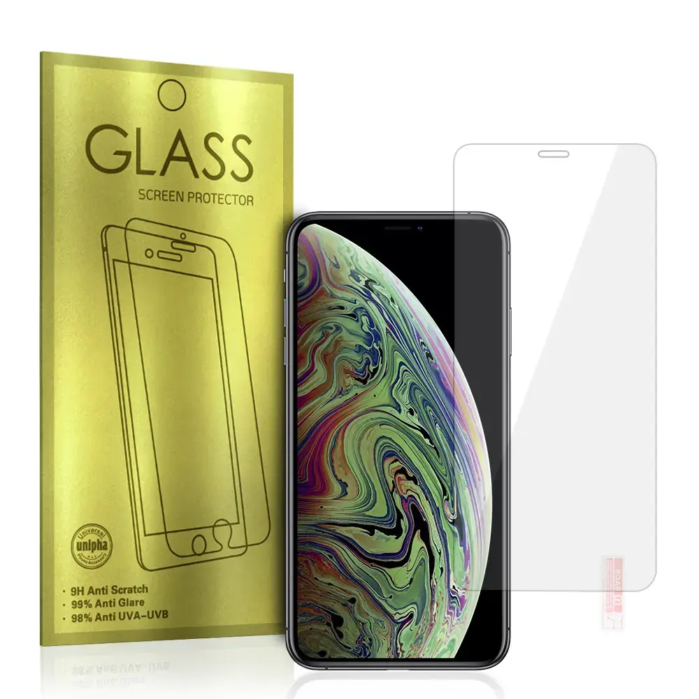 Tempered Glass Gold for IPHONE XS MAX