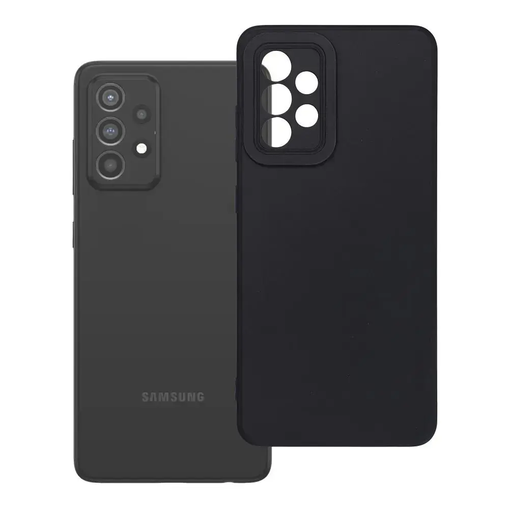Matt 2.0 maciņš telefonam Samsung Galaxy A52 5G (A526) | A52 4G (A525) | A52s 5G (A528) melns