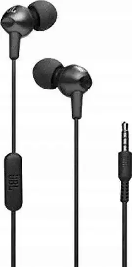 Wire earphones Jack 3,5 mm JBL C200Si black