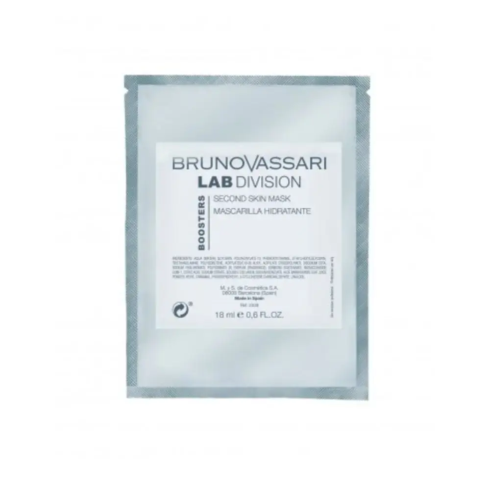 Set, Bruno Vassari, Lab Division, Hyaluronic Acid, Hydra-Nourishing, Peel-Off Mask, For Face, 5 pcs, 18 ml