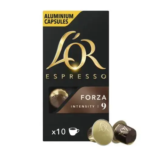 Kafijas kapsulas LOR Forza, 10x5,2g