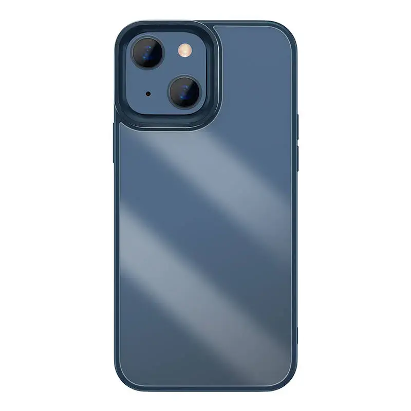 Baseus Crystal Transparent Case for iPhone 13 (blue)