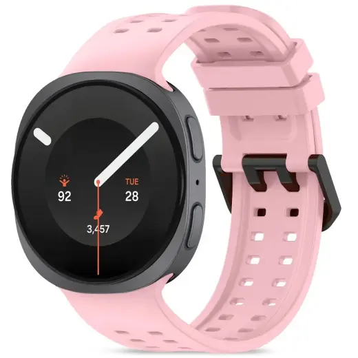 Tech-Protect Silicone Air išmaniojo laikrodžio dėklas Samsung Galaxy Watch 8/9/Classic (40/44/46 mm) | rožinis