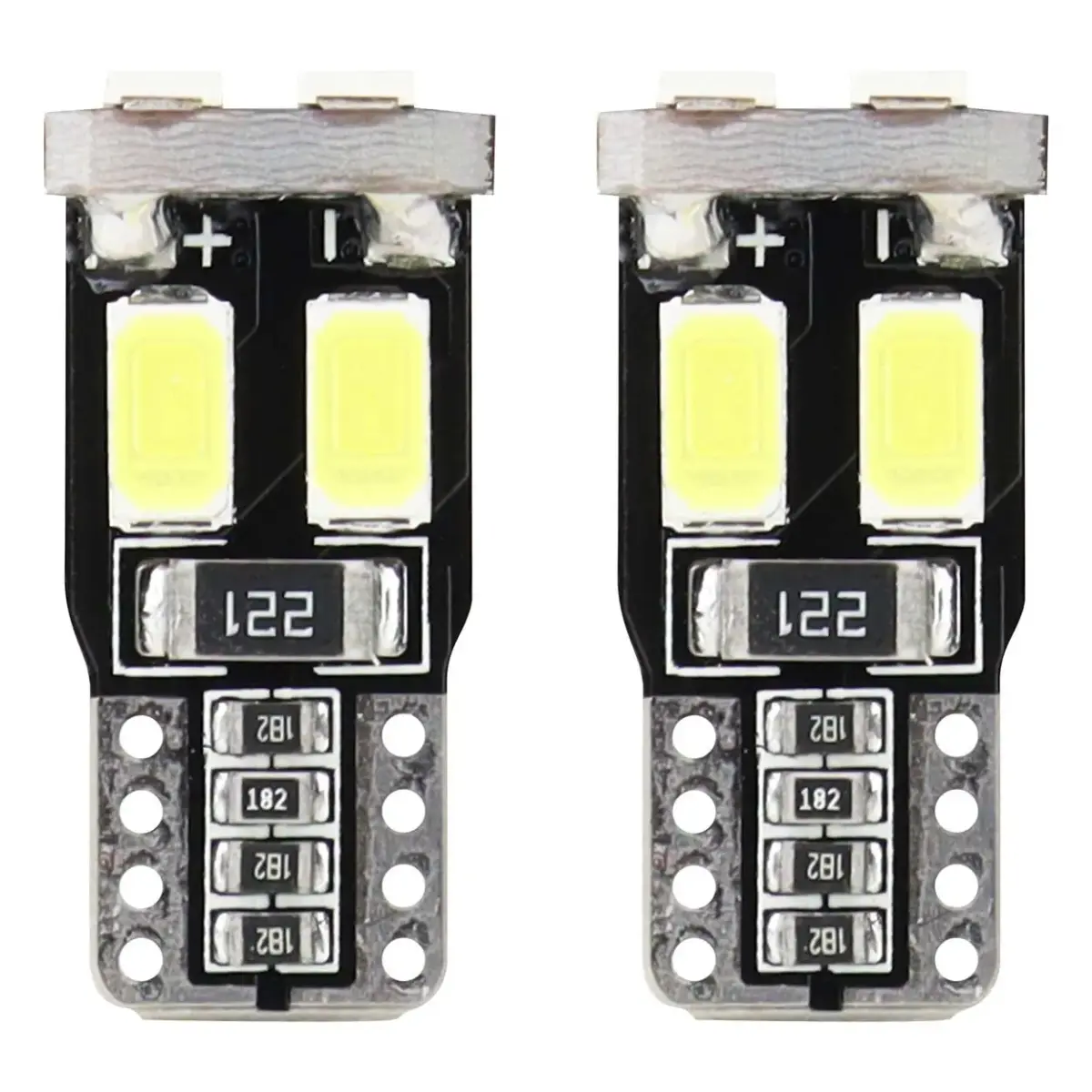 LED CANBUS 6SMD-2 5730 T10 (W5W) White