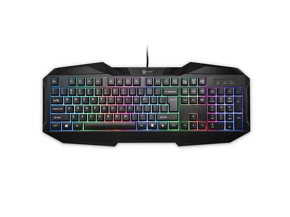 Liocat gaming keyboard KX 356C qwerty black