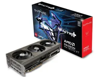 Sapphire RX 9070 XT 16GB Sapphire NITRO + Radeon OC GDDR6 3 Fan
