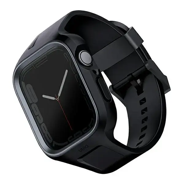 Uniq Monos 2 in 1 Strap + Case for Apple Watch 45|44mm - Black