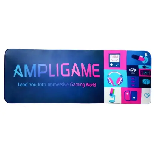 „Fifine AmpliGame“ tamsiai mėlynas XL žaidimų pelės kilimėlis (75 x 30 cm)