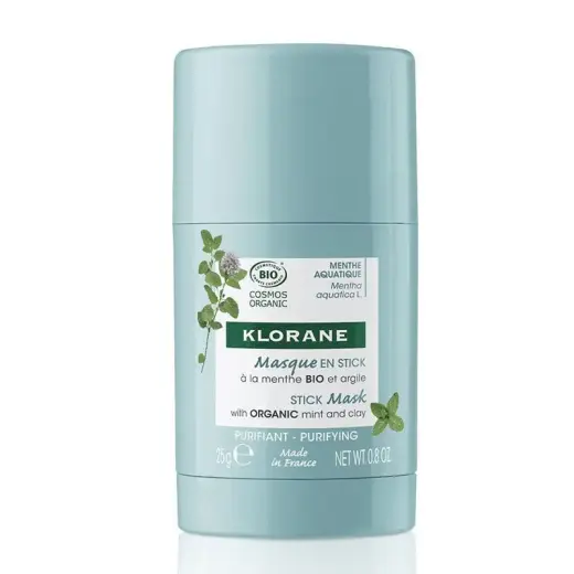 Klorane Organic Mint Clay Mask Stick 25g