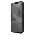 UNIQ etui Lino Hue iPhone 12 Pro Max 6,7" czarny|ink black Antimicrobial Photo