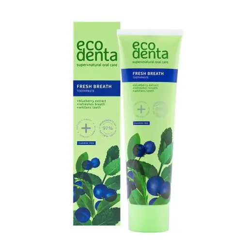 Ecodenta, Fresh Breath, Whitening & Fresh Breath, Toothpaste, 100 ml