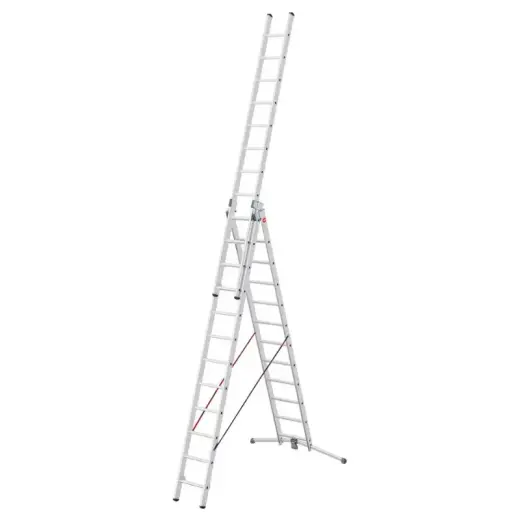 Kāpnes kombinējamās S98 ProfiLOT / alumīnija / 3x12 pakāpieni