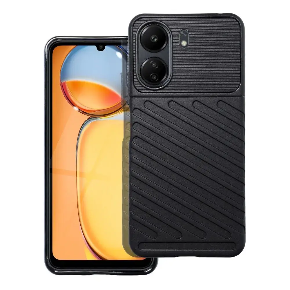 THUNDER case for XIAOMI Redmi 13C / POCO C65 black