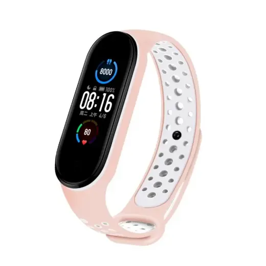 Fusion dots band for Xiaomi Mi Band 5 | Mi Band 6 pink