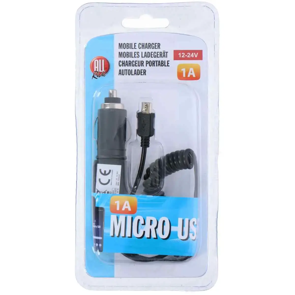 All Ride tīkla lādētājs | 5W | USB-A | ar Micro USB vadu komplektā