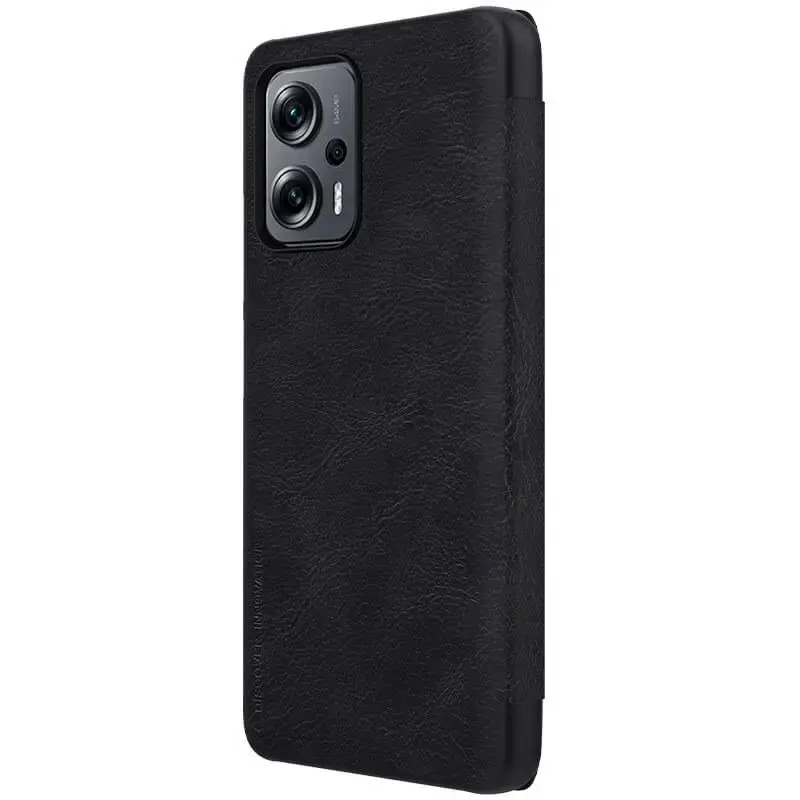 Nillkin Qin Book Case for Xiaomi Redmi Note 11T PRO|11T PRO+ 5G|Poco X4 GT 5G Black