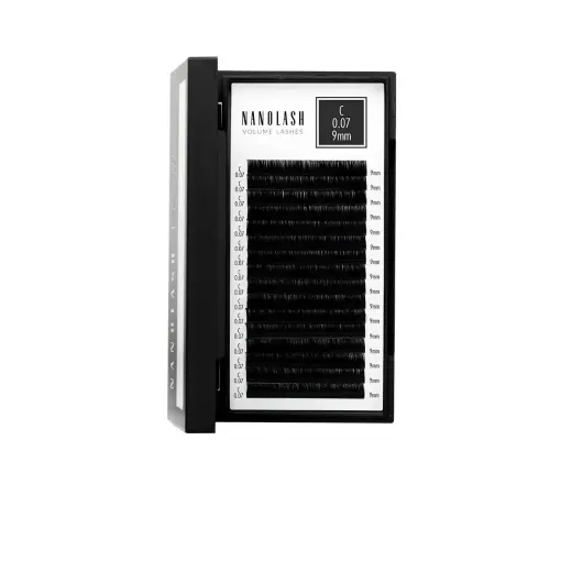 Nanolash - Volume Lashes Pestanas Postizas 007 C 9 Mm 1 U