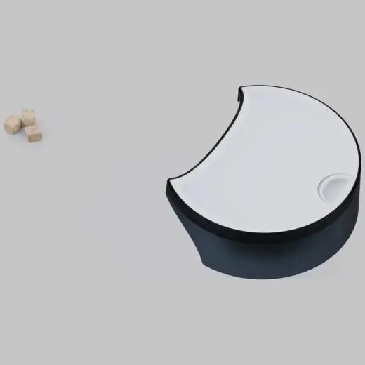 Food accessory for the ENABOT for Intelligent Companion Robot PetPal