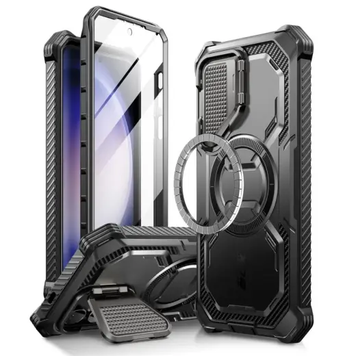 IBLSN Armorbox Mag Supcase with MagSafe for Samsung Galaxy S24 - black